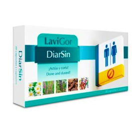 LAVIGOR Diarsin 20 Cápsulas - Complemento Alimenticio con Algarrobo, Salicaria, Manzanilla y Enzimas