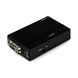 Adaptador VGA Startech VGA2VID Negro
