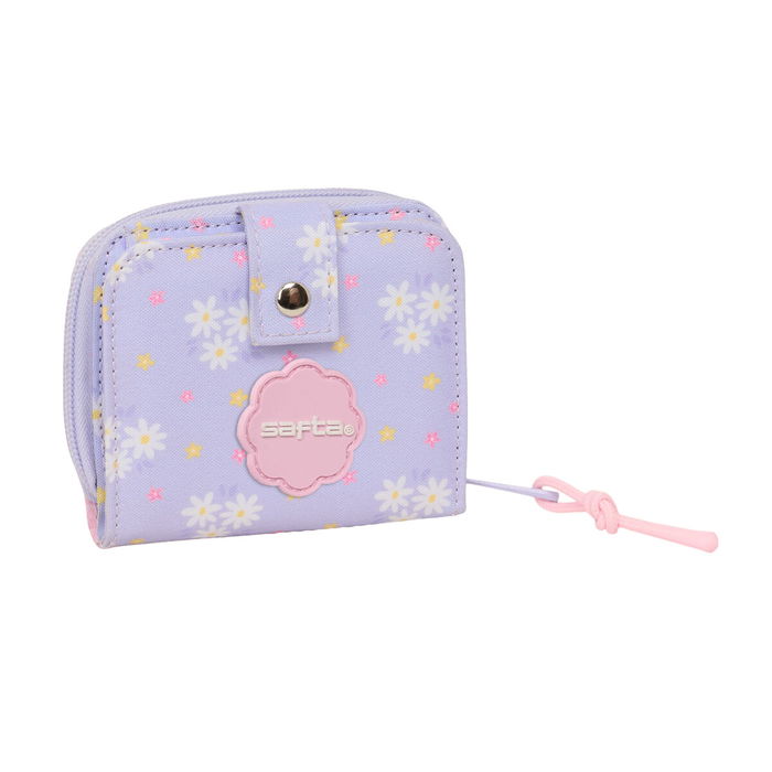 Cartera Safta Bouquet Rosa Lila