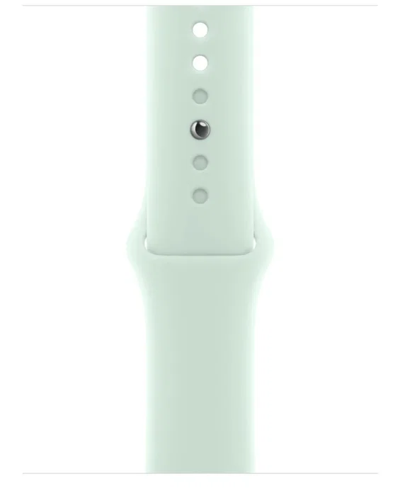 Apple Watch Correa de Pulsera Sport Loop MDT44ZM/A - Compatible con modelos 38/40/41/42 mm, Color Aguamarina, Tamaño M/L, Material Fluoroelastómero