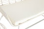 DKD Home Decor Sofá para Terraza y Jardín Blanco Ratán Sintético 74x84x124 cm Set de 4