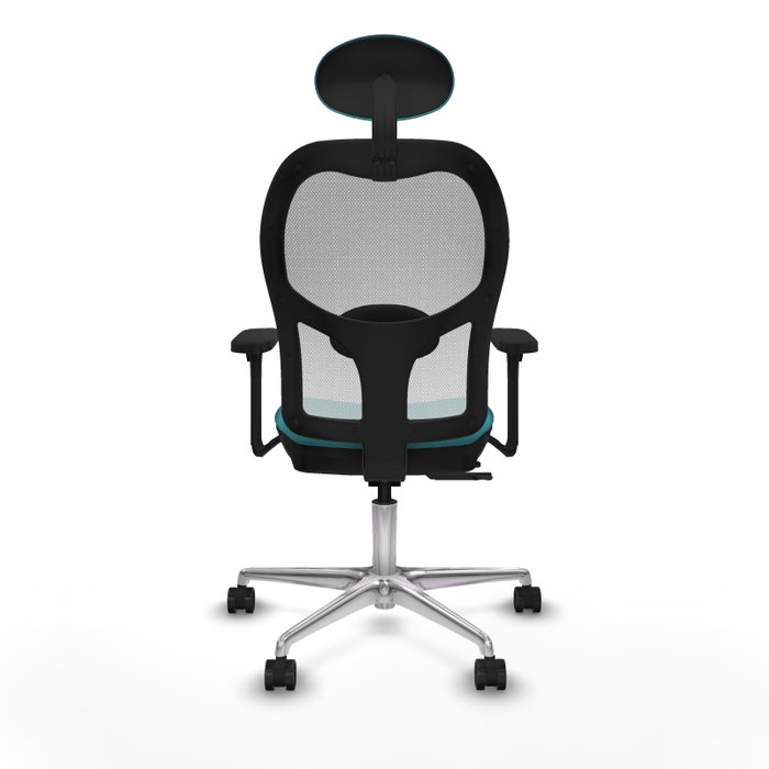 PIQUERAS Y CRESPO Silla de oficina Jorquera Turquesa y Blanco PIQUERAS Y CRESPO Silla de oficina Jorquera Turquesa y Blanco