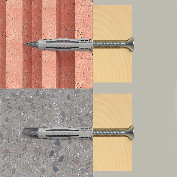 FISCHER Taco de Nylon SX Plus 12x60 Gris