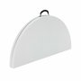 Color Baby Mesa redonda plegable por la mitad blanca D122X73 cm