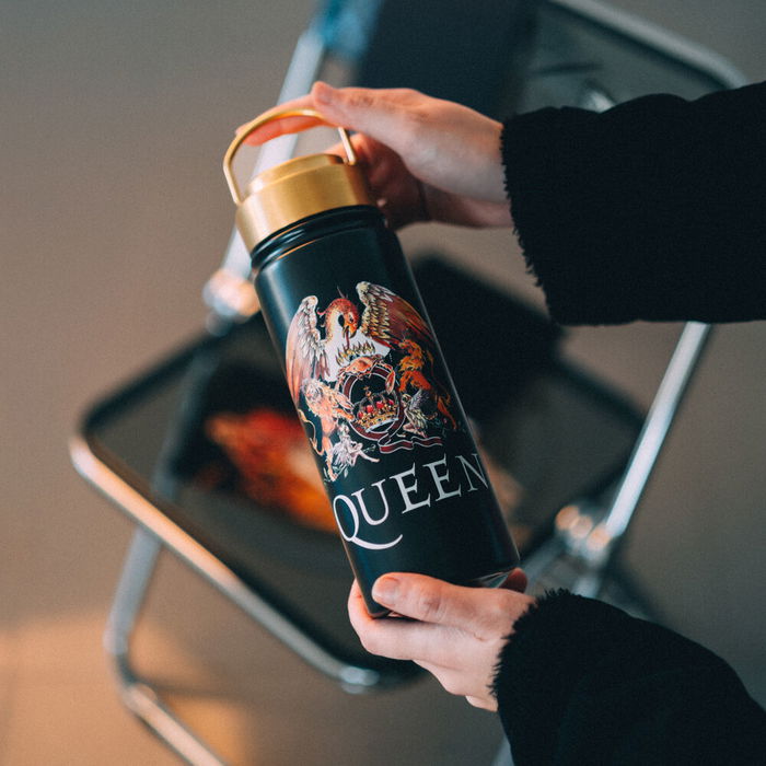 Queen Botella Acero Inoxidable 500ml Hermética con Asa