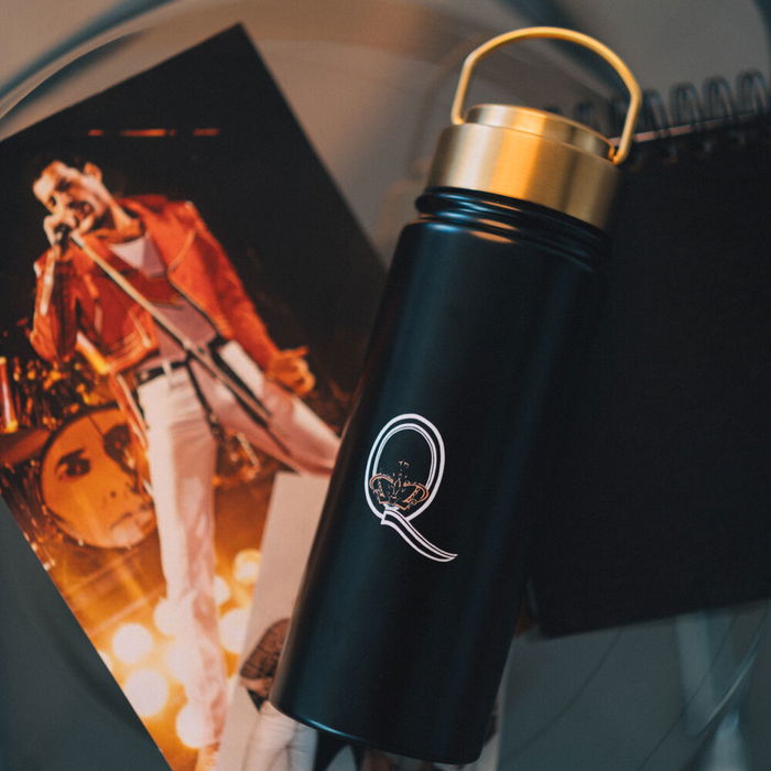 Queen Botella Acero Inoxidable 500ml Hermética con Asa