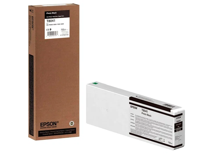 Epson SureColor SC-P - Tinta Original UltraChrome HDX/HD Negro para Fotografía de 700ml