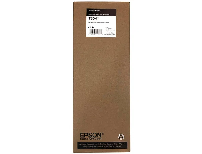 Epson SureColor SC-P - Tinta Original UltraChrome HDX/HD Negro para Fotografía de 700ml