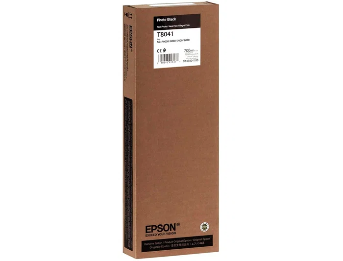 Epson SureColor SC-P - Tinta Original UltraChrome HDX/HD Negro para Fotografía de 700ml
