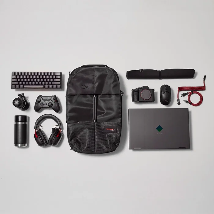HyperX Knight Mochila Gaming para Portátiles de 16 pulgadas, Negro