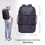 HyperX Knight Mochila Gaming para Portátiles de 16 pulgadas, Negro