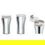 Alessi GIA24 MUG DE VIAJE CAFFA A/INOX 18/10 BLANCO