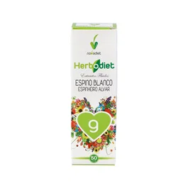 Novadiet Extracto Fluido Espino Blanco (Crataegus) 50 ml - Para Ritmo Cardiaco, Nerviosismo e Insomnio