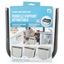 Je cherche une Idee Cubo Basura Colgar Plegable 4L Cocina Plástico Silicona