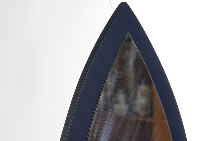 DKD Home Decor Espejo MDF 26x1x65 Pared Azul Marino DKD Home Decor Espejo MDF 26x1x65 Pared Azul Marino