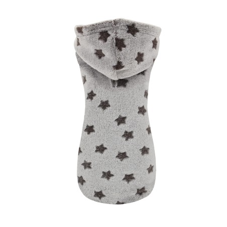 Nayeco Sudadera con Capucha Estrellas Marrón para Perro 20 cm