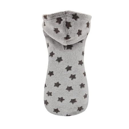 Nayeco Sudadera con capucha estrellas marrón 20cm Nayeco Sudadera con capucha estrellas marrón 20cm