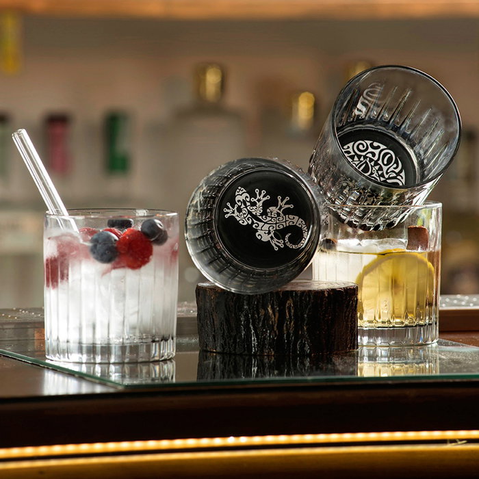 Rcr Cristalleria IT Set 6 Vasos Bajos Mixology Cristal 360 ml (2 Unidades)