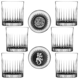 Rcr Cristalleria IT Set 6 Vasos Bajos Mixology Cristal 360 ml (2 Unidades)