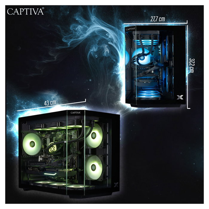 Captiva Highend Gaming PC I98-412 i7-14700KF 32GB/1TB SSD RTX 5070 Win 11