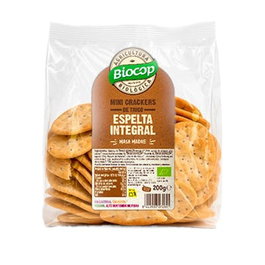 Biocop Mini Cracker T.Espelta Integral Masa Madre 200G