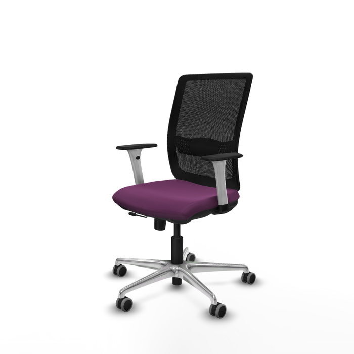 PIQUERAS Y CRESPO Silla de oficina Haches Morada con mecanismo Sincro/Traslack PIQUERAS Y CRESPO Silla de oficina Haches Morada con mecanismo Sincro/Traslack