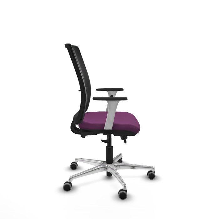 PIQUERAS Y CRESPO Silla de oficina Haches Morada con mecanismo Sincro/Traslack PIQUERAS Y CRESPO Silla de oficina Haches Morada con mecanismo Sincro/Traslack
