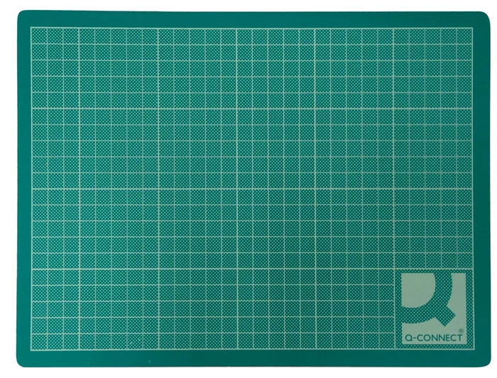 Q-connect Plancha de Corte Din A2 3 mm Grosor Color Verde