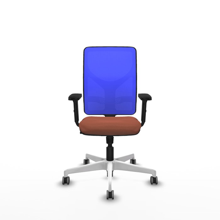 PIQUERAS Y CRESPO Silla de oficina Motilla con mecanismo Sincro, Azul y Marrón PIQUERAS Y CRESPO Silla de oficina Motilla con mecanismo Sincro, Azul y Marrón