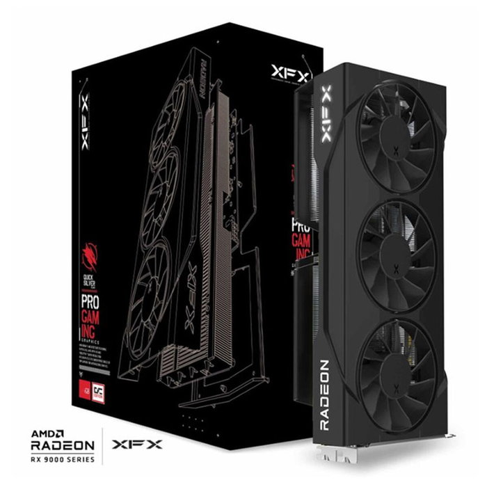 XFX Radeon SWIFT OC RX 9060 XT 16GB GDDR6 3 Fan