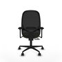 PIQUERAS Y CRESPO Silla de oficina Cilanco Verde oliva con malla Negra