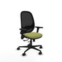 PIQUERAS Y CRESPO Silla de oficina Cilanco Verde oliva con malla Negra