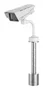 Axis Montaje para Cámara de Seguridad Techo/Columna AXIS T94Q01F (5507–591) - Soporte Universal, 5kg, Blanco
