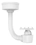 Axis Montaje para Cámara de Seguridad Techo/Columna AXIS T94Q01F (5507–591) - Soporte Universal, 5kg, Blanco