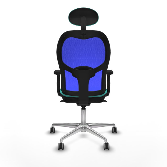 PIQUERAS Y CRESPO Silla de oficina Jorquera Negra con Mecanismo Sincro