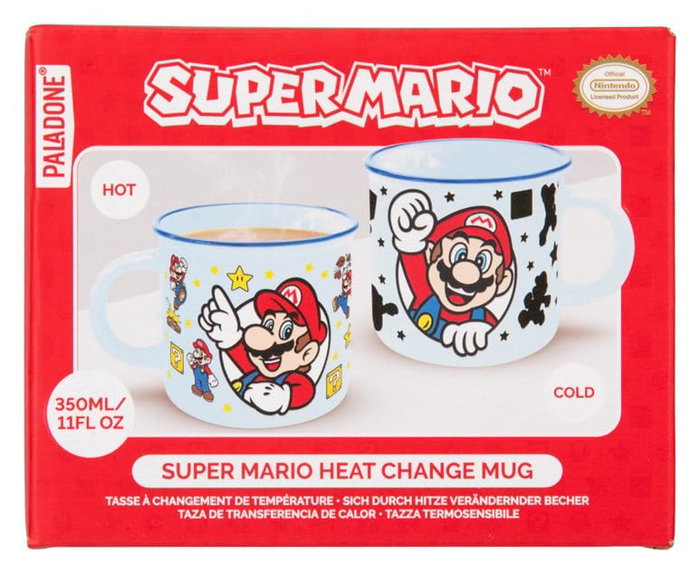 Paladone Products Taza Super Mario Mario Sensitiva al Calor