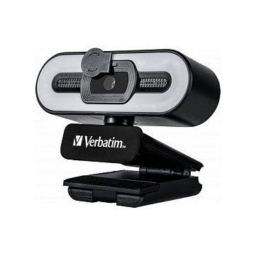 Verbatim AWC-02 Webcam Full HD 1080p con Micrófono y Sensor CMOS 1/3.2”