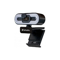 Verbatim AWC-02 Webcam Full HD 1080p con Micrófono y Sensor CMOS 1/3.2”