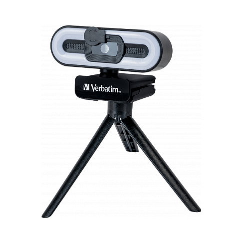 Verbatim AWC-02 Webcam Full HD 1080p con Micrófono y Sensor CMOS 1/3.2”