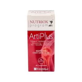NUTRIOX Artiplus 90 Comp. Colágeno Marino, Glucosamina, Condroitina, PEA, Vitamina C