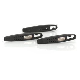 XLC Juego de 3 Palancas para Cubiertas de Bicicleta con Núcleo de Acero, 77g