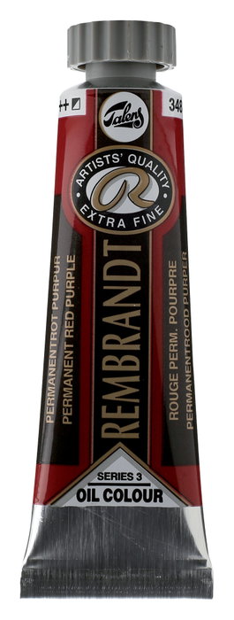 Rembrandt Óleo en Tubo 15 ml Rojo Permanente Púrpura 348 Rembrandt Óleo en Tubo 15 ml Rojo Permanente Púrpura 348