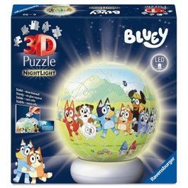RAVENSBURGER 3D Puzzle Ball Nightlight Bluey