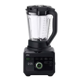 Braun Standmixer PowerBlend 9 JB9040, Batidora de Vaso, 1600 W, 3 L, Negro