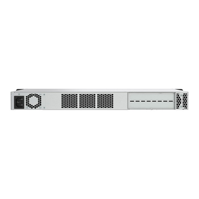 QNAP Switch Gestionado QGD-1600, 16 Puertos Gigabit PoE, 14 x 10/100/1000 PoE+ y 2 x SFP, Montaje Rack 1U, Interruptor de Red Inteligente