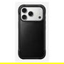 Nomad Rugged Leather Case para iPhone 17 Pro, Color Negro, Cuero Horween