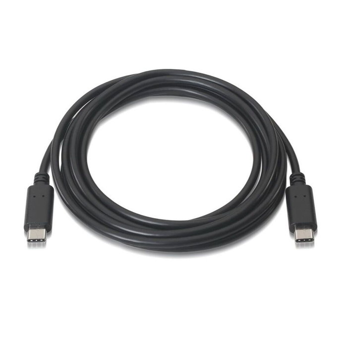 Aisens Cable USB 2.0 USB-C a USB-C 3m Negro