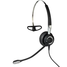 Jabra BIZ 2400 II Headset Mono Alámbrico Wideband QD para Oficina/Centro de Llamadas, con Diadema, Gancho y Banda para el Cuello