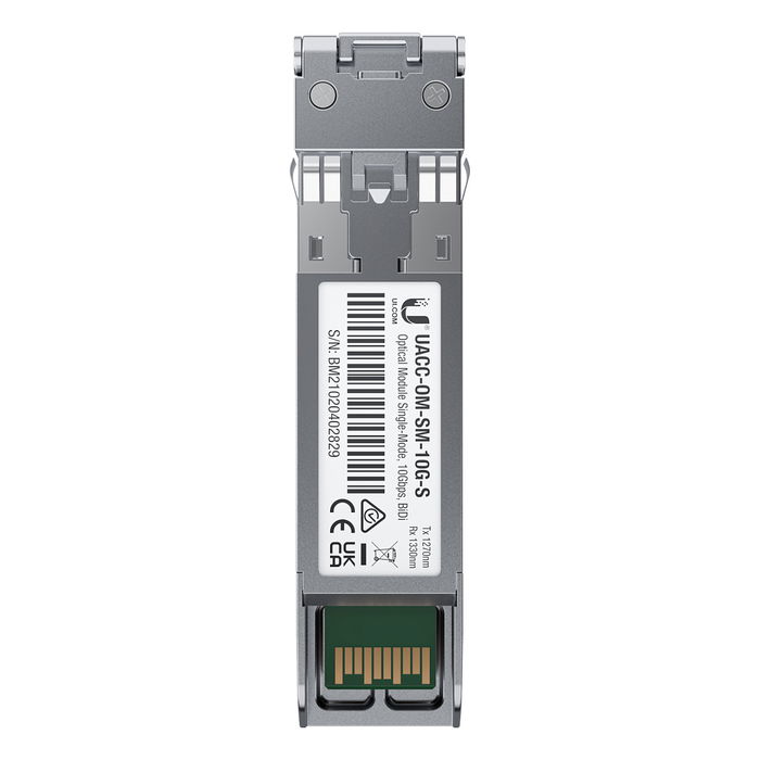 Ubiquiti UACC-OM-SM-10G-S-20 Transceptor Óptico Monomodo SFP+ 10G