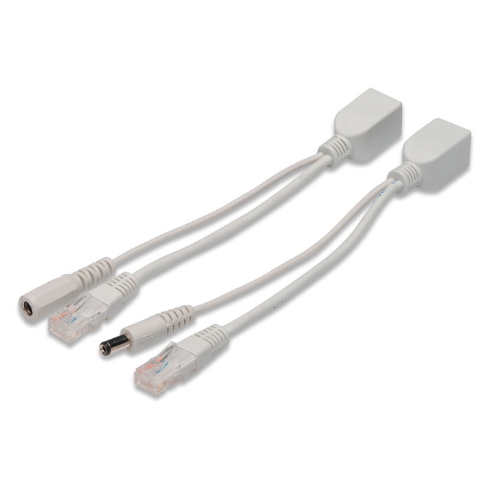 Digitus DN-95001 Adaptador de Interfaz/Corte de Cable RJ-45 DC Blanco